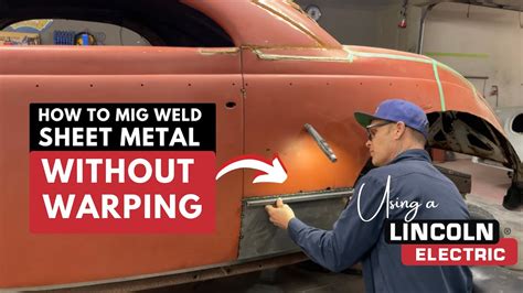 sheet metal tig welding|welding sheet metal without warping.